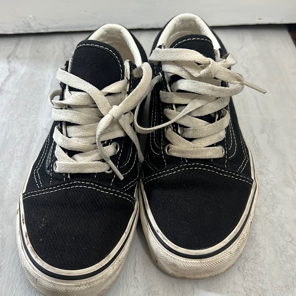 Vans old skool canvas black